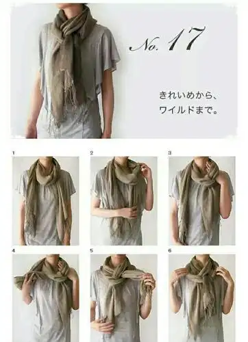 精 【精彩生活】 送你60种围巾的围法,史上最全!