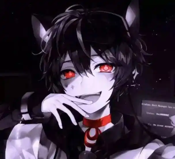 暗黑系 #野王头像 #动漫头像 #病态微笑  - 抖音