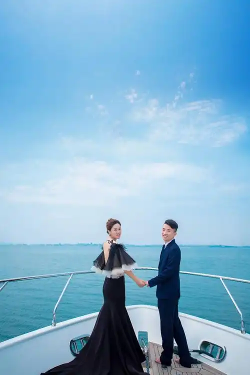 mrlinmrstan豪华游艇婚纱照