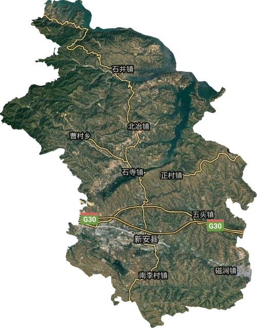 洛阳市高清卫星地图,洛阳市高清谷歌卫星地图