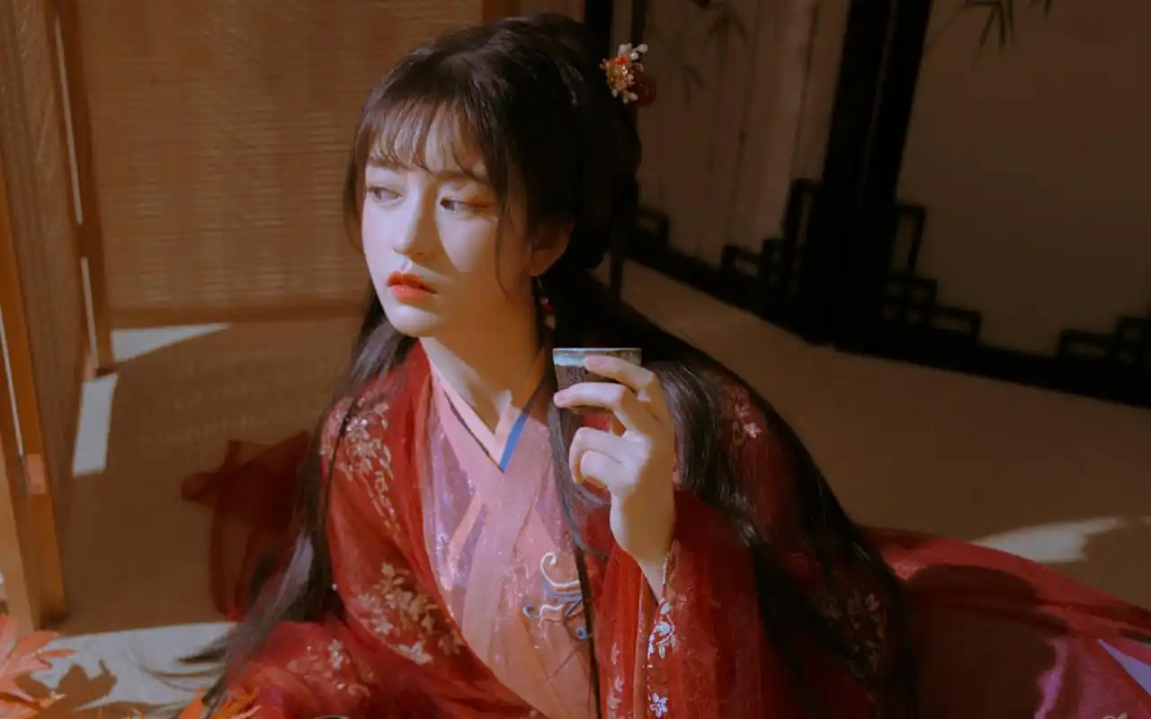 汉服美女古风唯美高清桌面壁纸