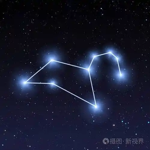 狮子座星空星座图