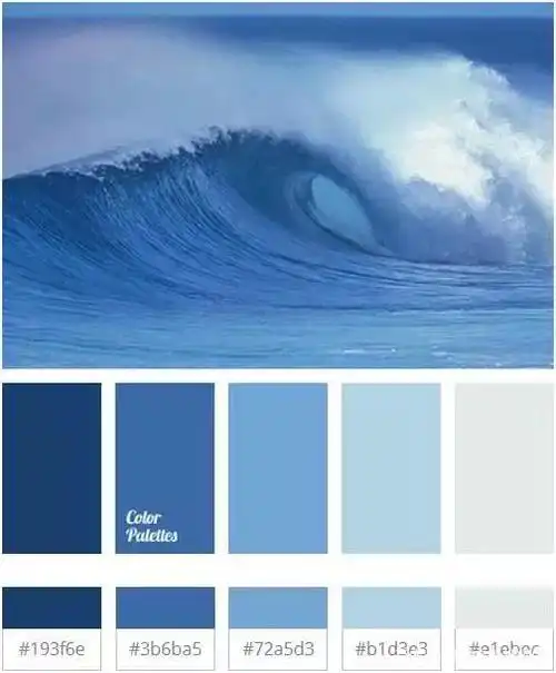 最不可或缺的是色彩搭配  ,好的色彩能让一眼就记住 , 有的颜色热情