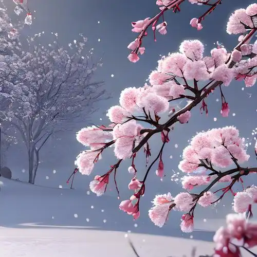 冬天的梅花头像