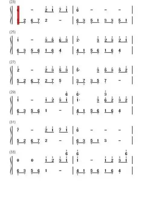 钢琴谱 #夜的钢琴曲5 #钢琴简谱