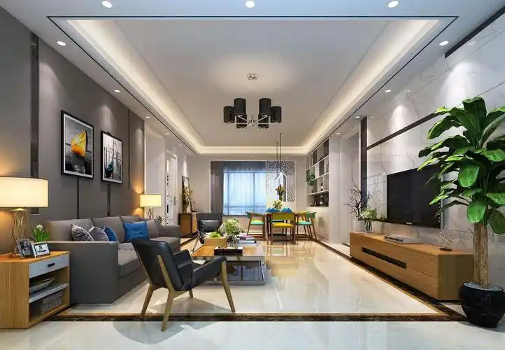 学哟网 3d模型下载 室内模型3d模型下载 家装3d模型下载 现代客餐厅3d