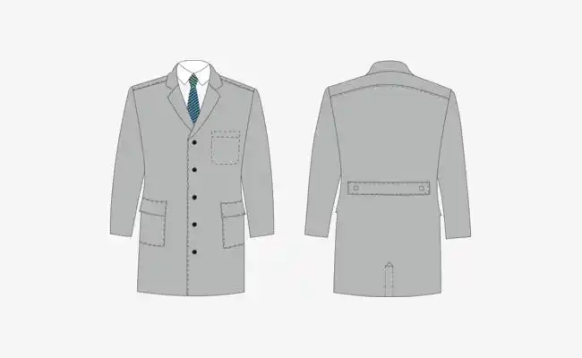 矢量扁平服装套装休闲服