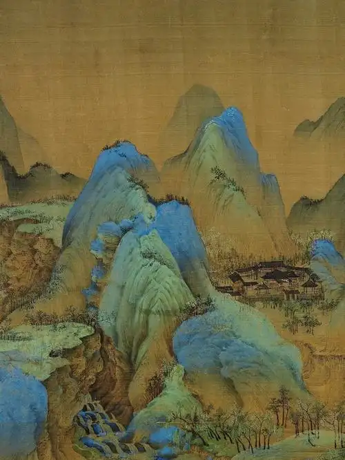 王希孟千里江山图原稿全图高清图