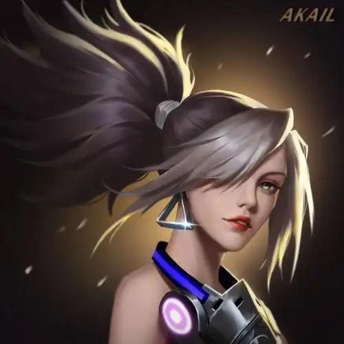 英雄联盟真实伤害阿卡丽同人头像