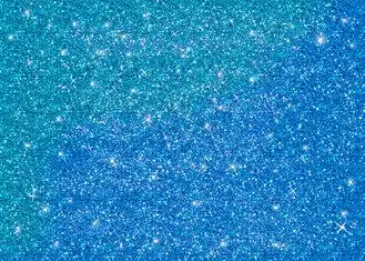 湖蓝色渐变闪光闪粉