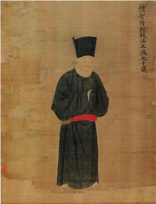 一赏睢阳五老图宋代五位外表雍容肃穆的致仕老官