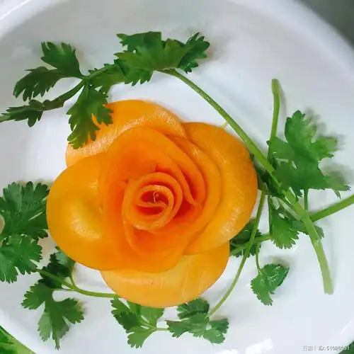 最拿手的摆盘花