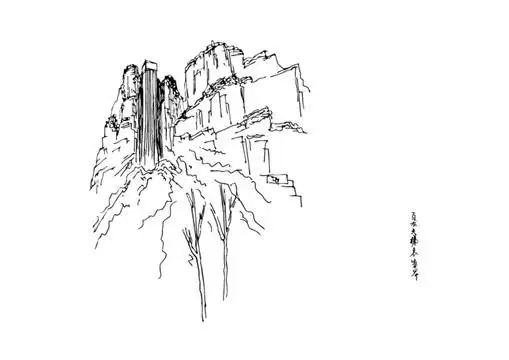 张家界百龙天梯图片