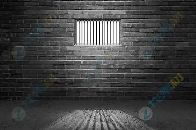 监狱围墙背景高清图片下载