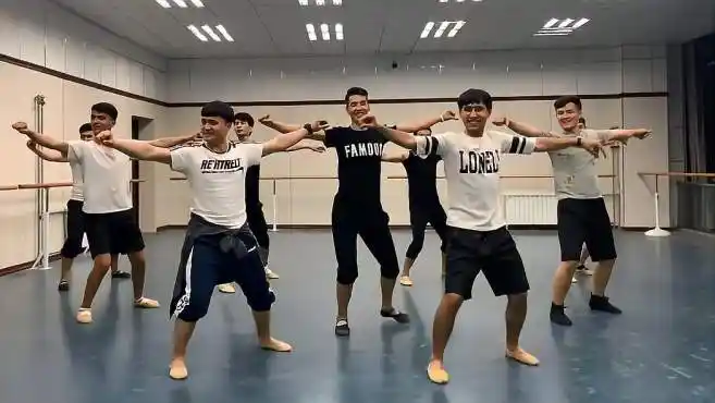 舞蹈生 男舞蹈生们的日常训练-舞蹈视频-搜狐视频