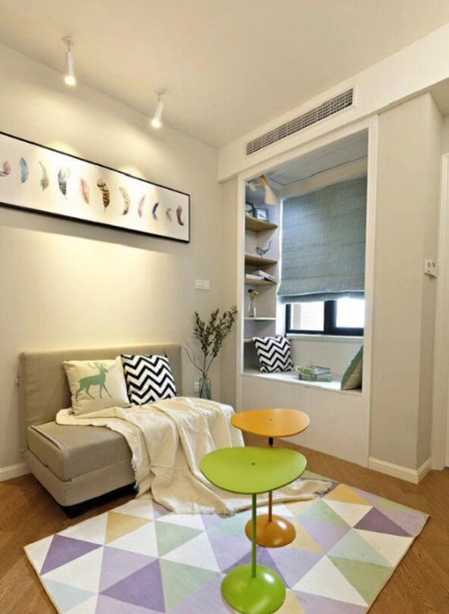 50平小公寓装修 打破常规设计让人耳目一新