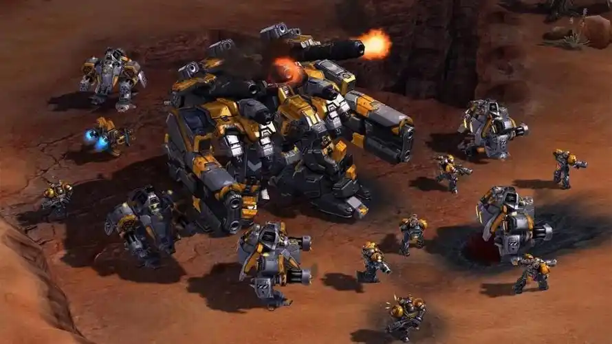 《星际争霸》人族的最强防御战术.其他种族的部队根本冲不过来