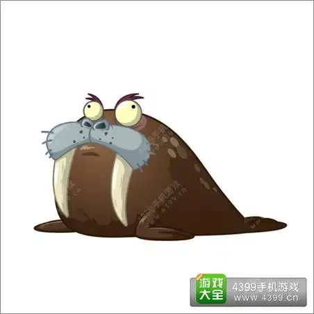 植物大战僵尸2海象僵尸图鉴冰河世界新僵尸