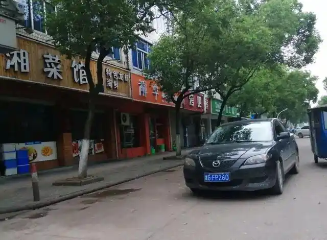 无恙 东升路这条夜宵街上,这车停占大半车道,严重影响了其他车辆通行.