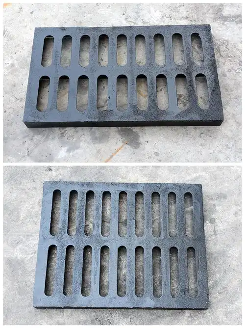 井盖圆形球墨铸铁圆形方形井盖排水沟盖板市政井盖雨水篦子下水道地沟