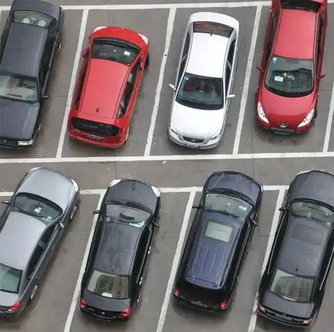 完美停车也是一种生活技能.