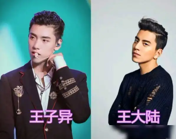 最后一对来说说王子异和王大陆,同样都姓王的两个人虽然名字不太相同