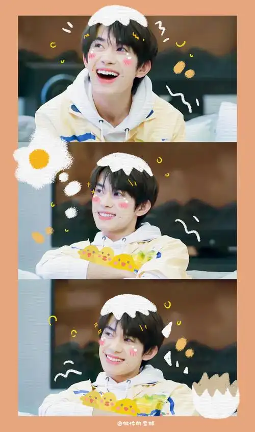 易烊千玺·朋友请听好 "你是可爱的人 我是可爱." cr. 做你的雪球