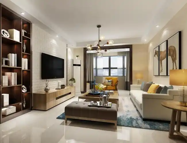 2室2厅1卫120平米现代简约_装修攻略-上海搜狐焦点家居