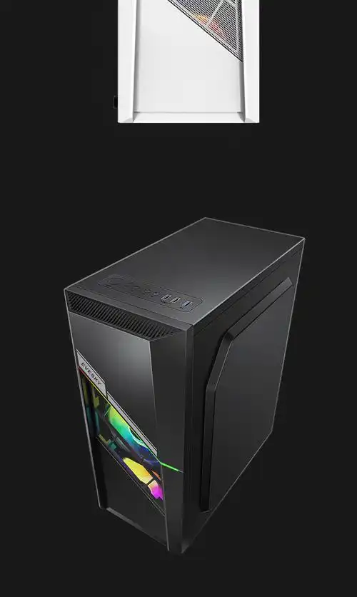 先马(sama)通用电脑主机箱台式全侧透游戏水冷中塔atx大板机箱umkytp