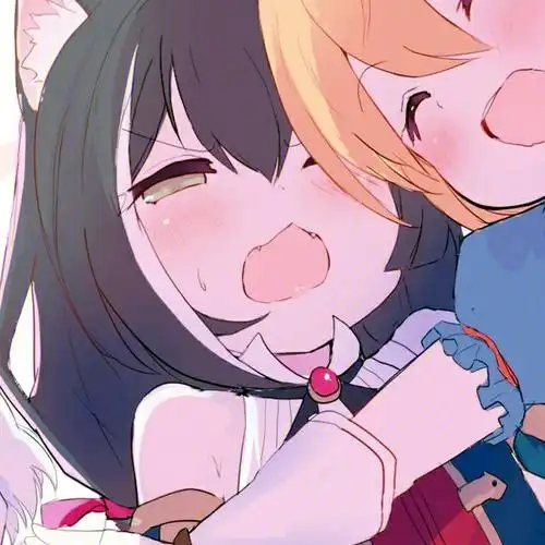 可爱双人动漫闺蜜头像