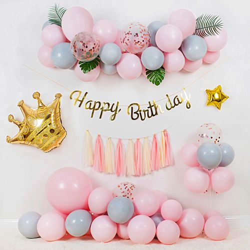 恐龙主题男孩气球生日套餐宝宝周岁派对布置儿童创意背景墙装饰品