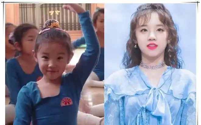 跑男团童年照杨颖惊艳黄旭熙从小帅到大宋雨琦是美人胚子