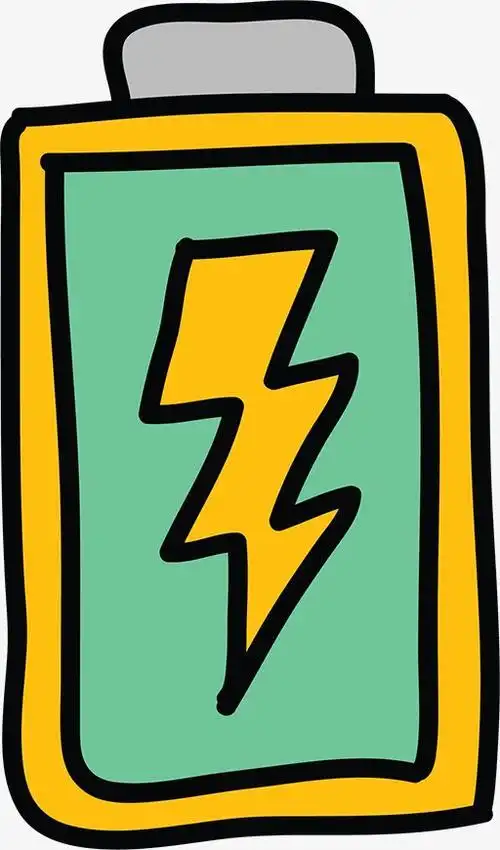 可爱的电池简笔画