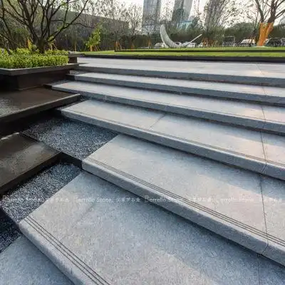 室外花岗岩台阶石 广场台阶石 地铺台阶石 用于广场 产地货源