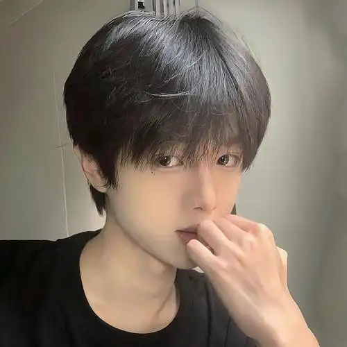 假发男短发时尚帅气个性潮流碎盖微分刘海蓬松自然日常仿真全头套