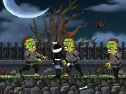 黑猫警长大战僵尸