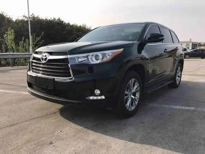 台州2017年3月丰田汉兰达黑色自动档