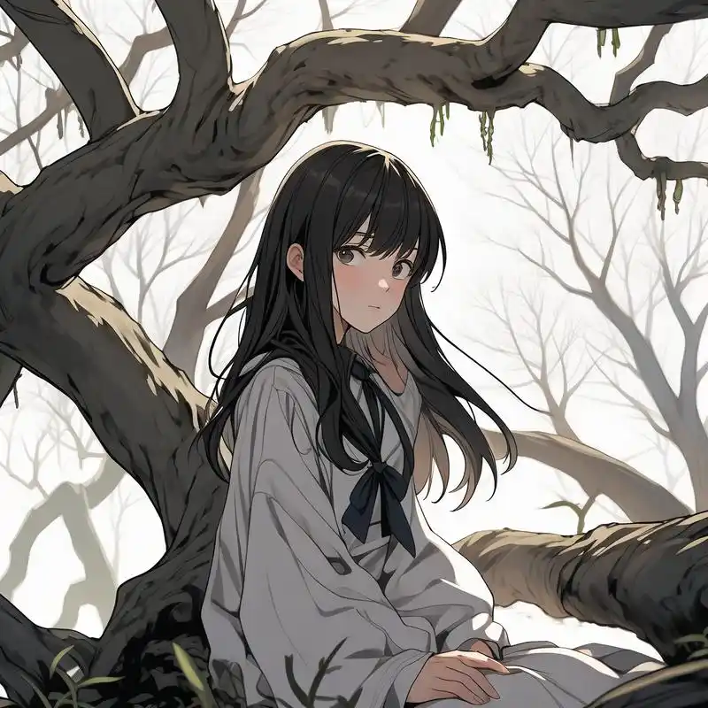 92动漫女生头像的伤感孤独之美