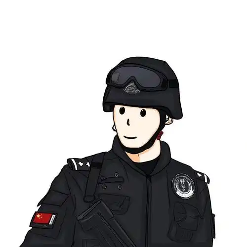 画画#头像约稿#特警#特警力量