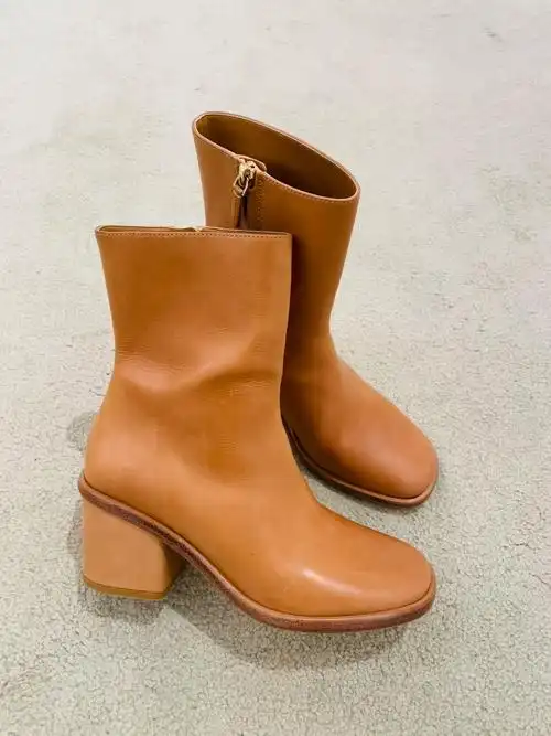 chloeootdchloe蔻依经典脚踝靴