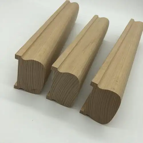 厂家直销实木楼梯扶手 榉木扶手 加工定制直线式楼梯栏杆木扶手