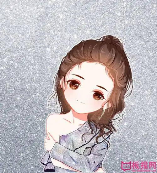 超萌q版杨幂头像为夜色小精灵杨幂打call