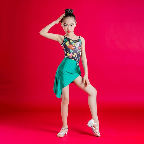 洛利塔儿童专业比赛标准服装练功演出表演夏季儿童演出服