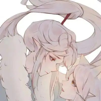 白毛动漫情头_情侣头像_我要个性网