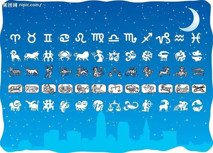 5个系列十二星座图设计图__网页小图标_标志图标_设计图库_昵图网