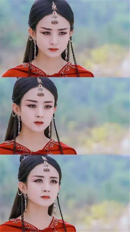 赵丽颖包子脸演不好妲己?看到粉丝p图,真是小看赵丽颖了!