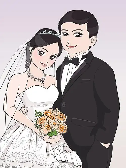 动漫婚纱照系列