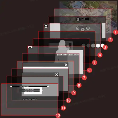 游戏ux交互框架规范