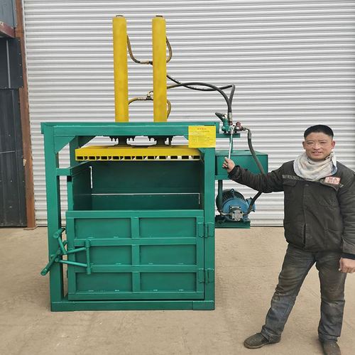 全自动废纸液压打包机废纸箱捆扎机泡沫海绵半自动压缩捆包机