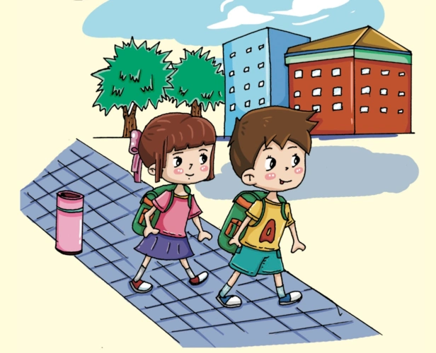 儿童安全锦囊过马路时注意什么